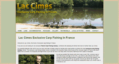 Desktop Screenshot of carpfishingfranceuk.com