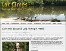 Tablet Screenshot of carpfishingfranceuk.com